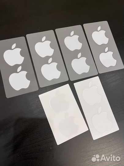 Оригинальные наклейки Apple