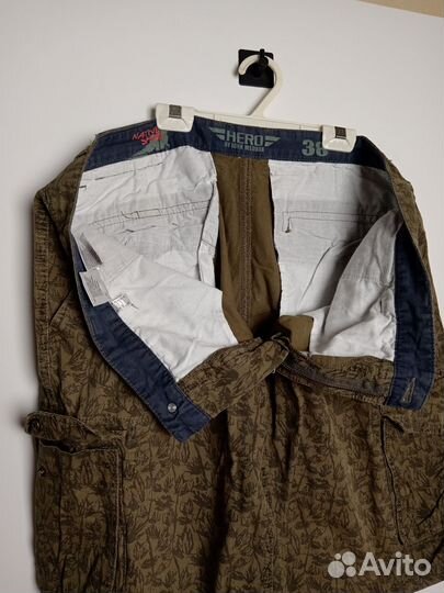 Шорты карго камуфляж 52-54р