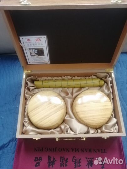 Набор из агата для игры в Го