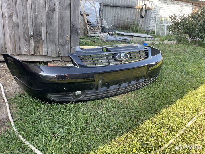 Передний бампер priora