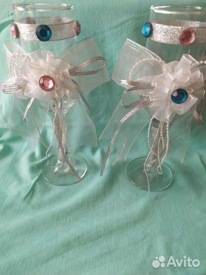 Свадебные бокалы