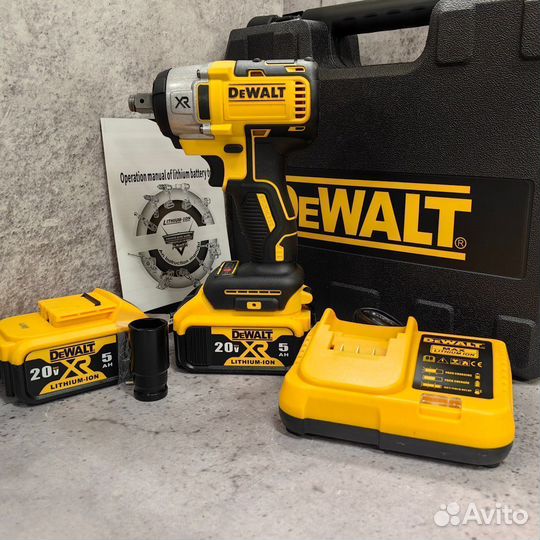 Гайковёрт DeWalt 350 Нм 20V ударный аккумуляторный