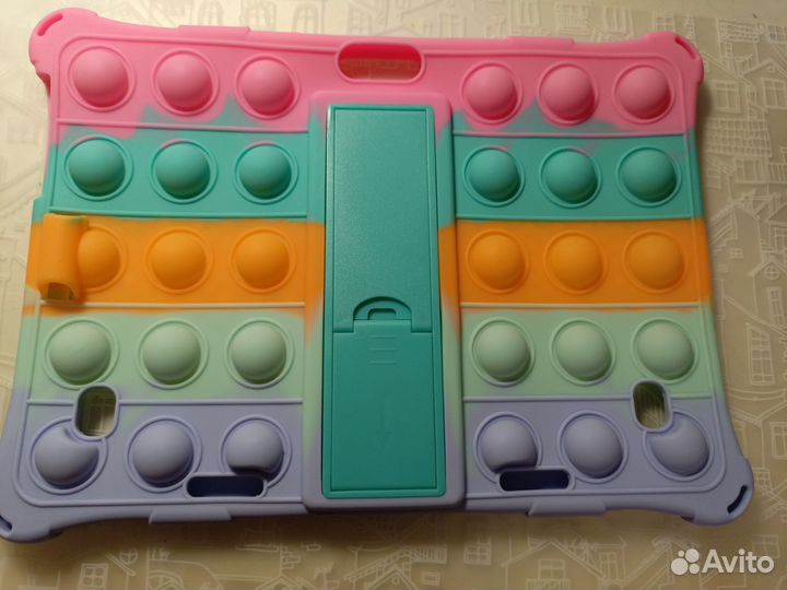 Мягкий силиконовый чехол подставка для планшета