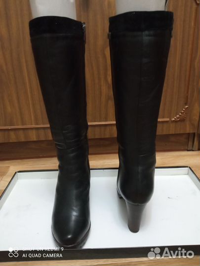 Сапоги женские зимние натуральная кожа