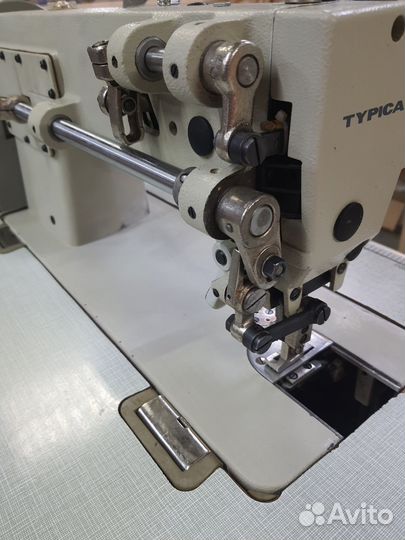 Швейная машинка с двойным продолжением шагающая