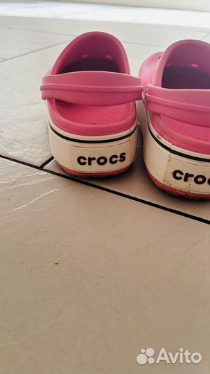 Crocs оригинал сабо детские на платформе j1