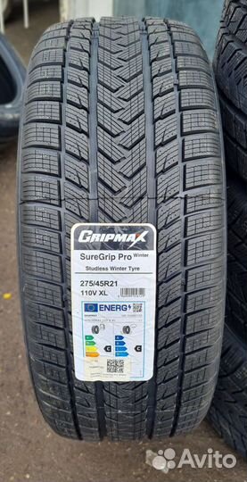 Gripmax SureGrip Pro Winter 275/45 R21 и 315/40 R21 110V