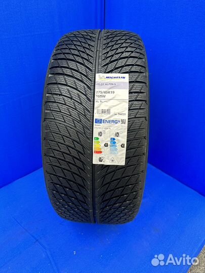 Michelin Pilot Alpin 5 245/45 R19 и 275/40 R19 105W