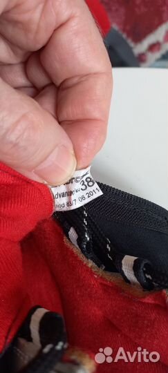 Лыжные ботинки коньковые NNN, 38 размер, отл сост