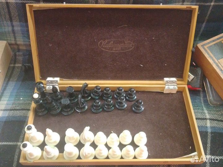 Шахматы карболитовые СССР