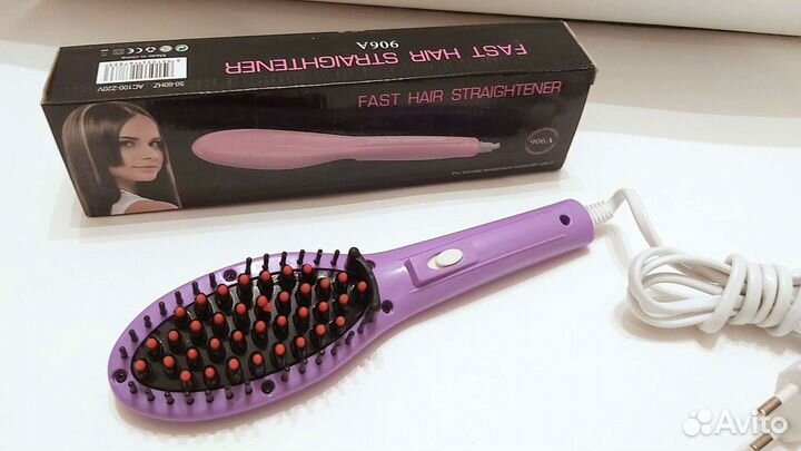 Расческа-выпрямитель электрическая новая мини