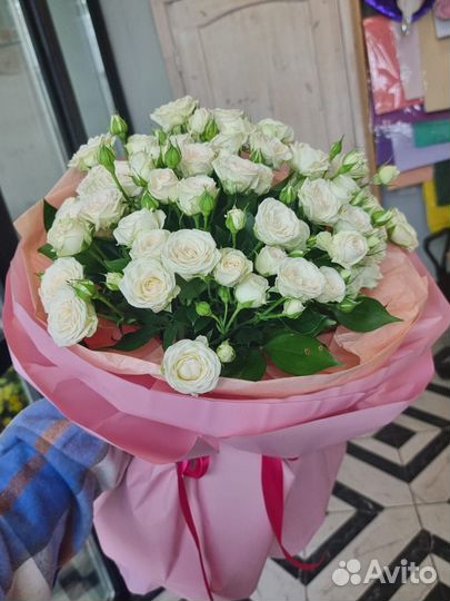 Цветы букет розы