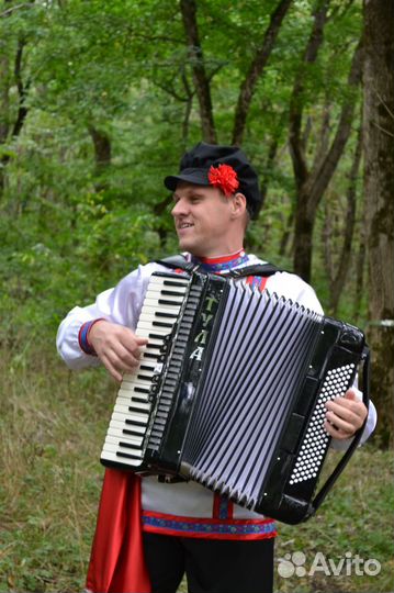 Аккордеонист, баянист,музыкант артист на праздник