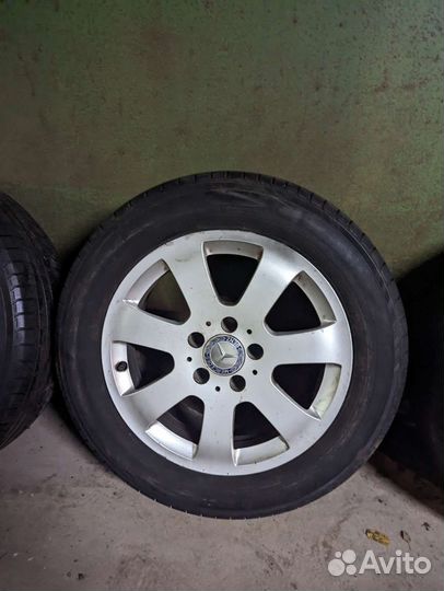Колеса на mercedes w124 лето