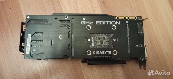 Видеокарта gigabyte GeForce GTX 780 Ti 3gb