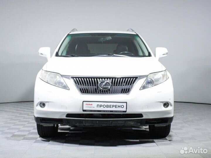Lexus RX 3.5 AT, 2010, 168 302 км
