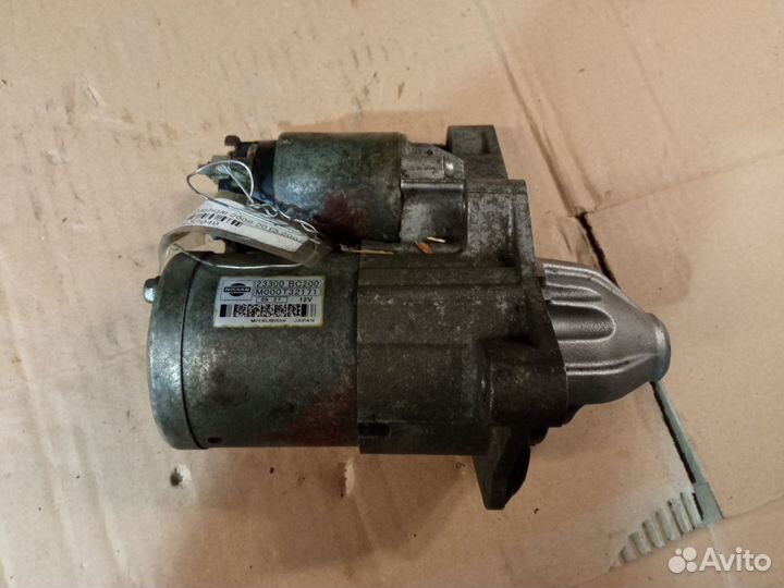 Стартер Nissan Qashqai Nout