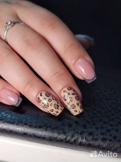 Комбинированный маникюр мкр. Северный