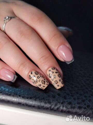 Комбинированный маникюр мкр. Северный