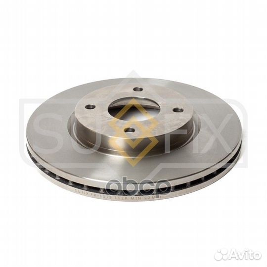 Диск тормозной передний (280x24) FX1179 sufix