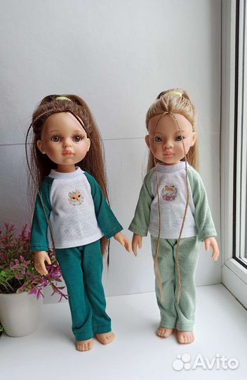 Пижама для куклы Паола Рейна 32-34см