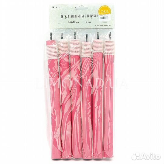 Бигуди папильотки с липучкой