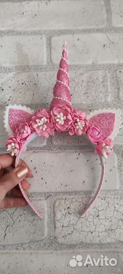 Ободок на голову с ушками