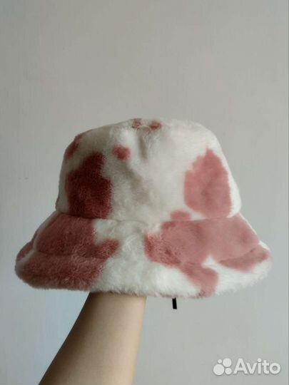 Шляпа женская пушистая