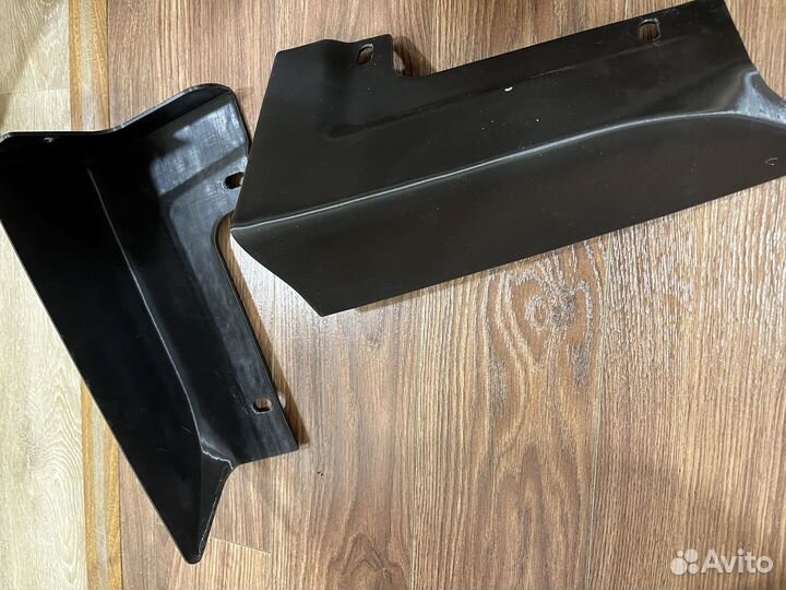 Накладки на задний бампер Subaru Impreza