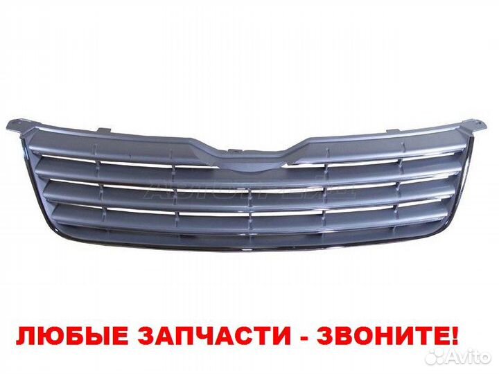 Решетка радиатора toyota corolla 04-06 хром горизо