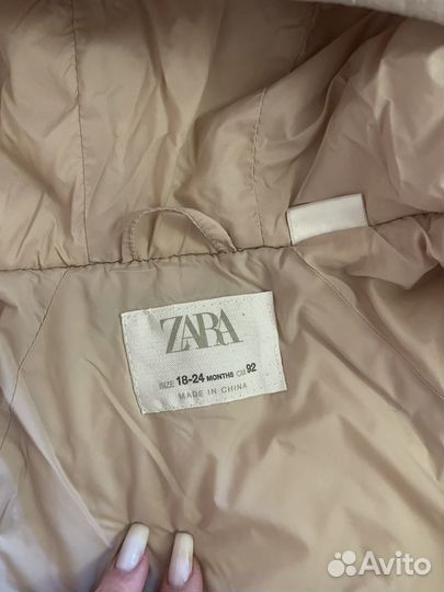 Курточка для девочки Zara 92