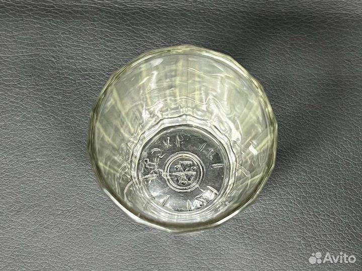 Стопка стеклянная гранёная 100 мл 8 см