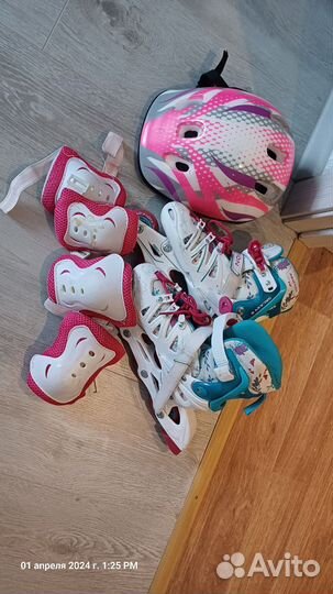 Детские ролики и защита