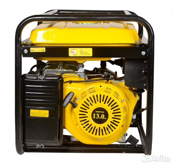 Бензиновый генератор 5.5 кВт eurolux G6500A