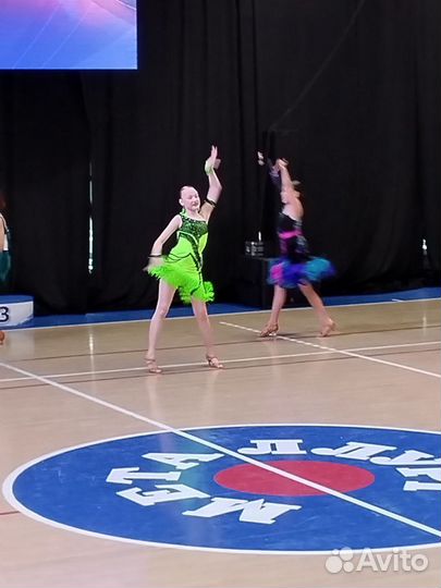 Платье для бальных танцев латина ю1