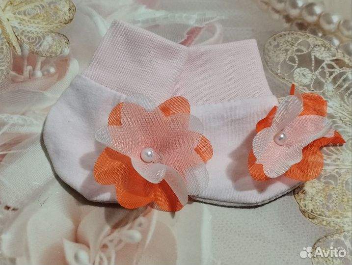 Носочки для кукол беби борн и аналогов