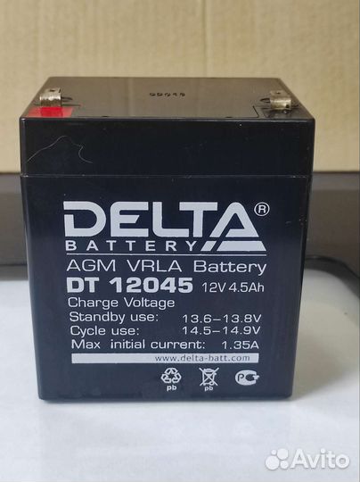 Ивэпр 12/1.2 + акб 12В, 4.5Ач