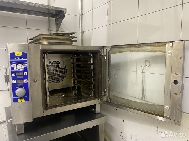 Пароконвектомат Atesy 6 уровней