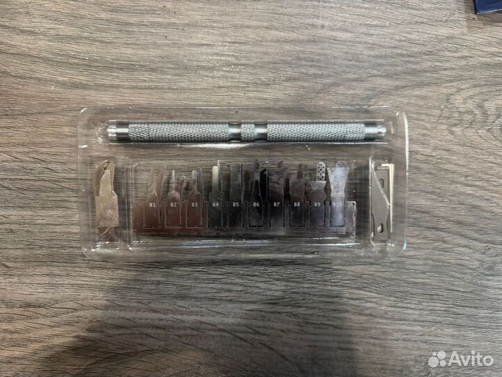 Набор лезвий и лопаток для ремонта BGA