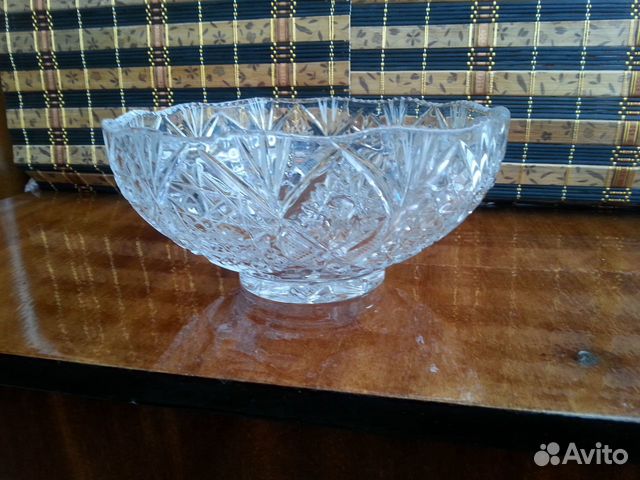 Хрустальный салатник СССР