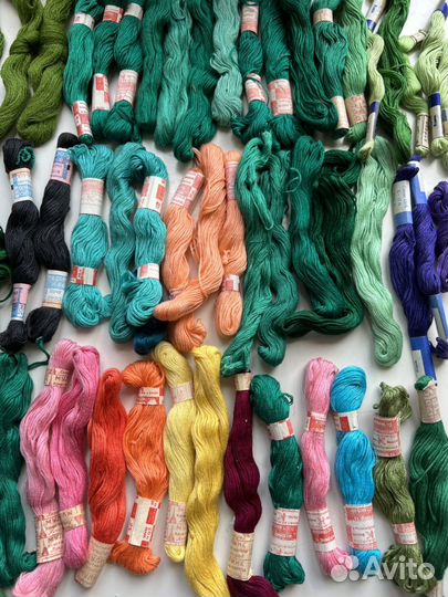 Нитки мулине СССР