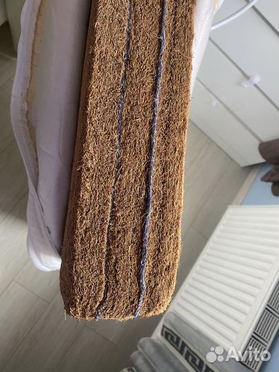 Детская кроватка с продольным маятником Лель