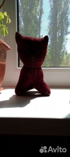 Кот СССР плюшевый