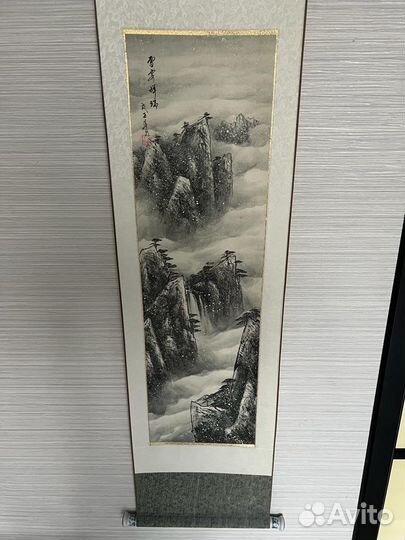 Китайский свиток картина