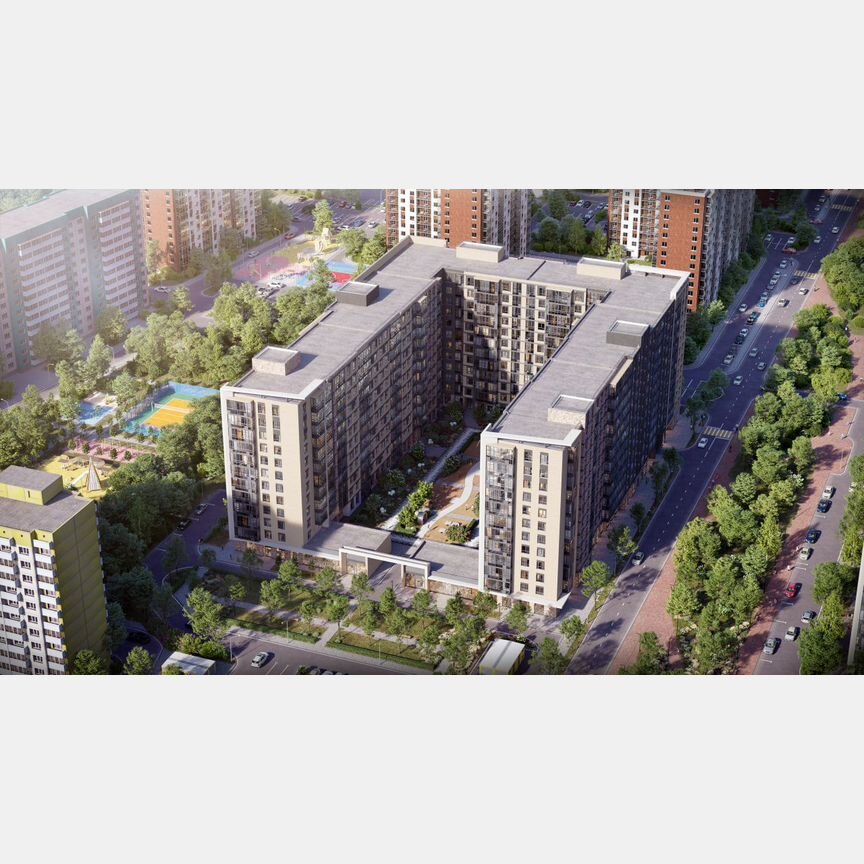 1-к. квартира, 38,7 м², 8/12 эт.