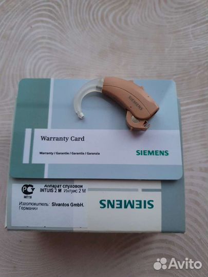 Слуховой аппарат Simens Intuis 2m