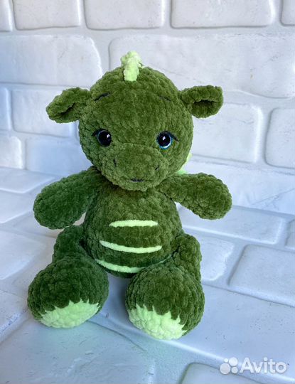 Вязаный дракончик