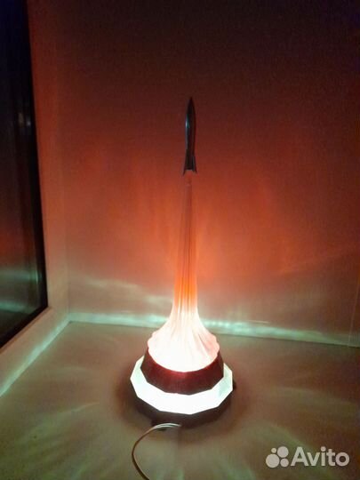 Светильник ночник СССР Ракета