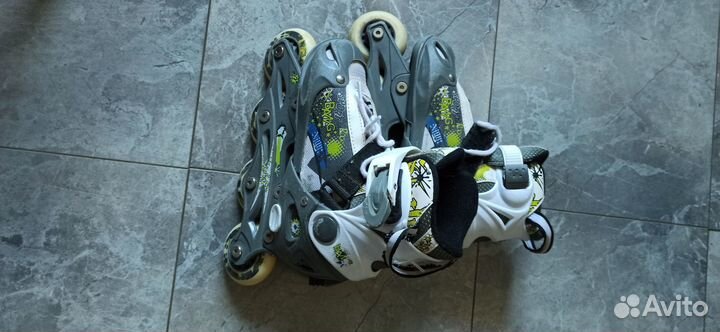 Роликовые коньки детские раздвижные 29-32р