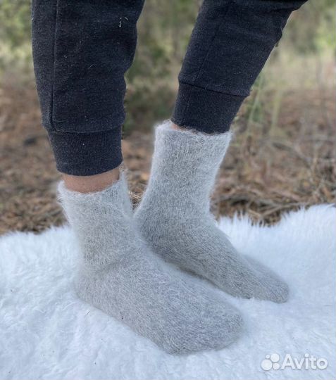 Шерстяные носки мужские Пуховые носки мужские